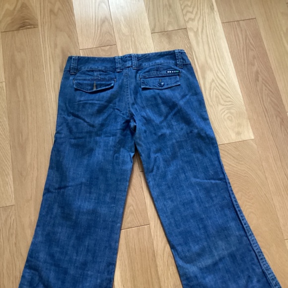 Roxy Sano Wide Leg Blue Jeans - size 7 - Picture 7 of 8